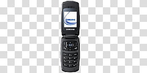 Mobile phones icons , HH, black Nokia flip phone transparent.