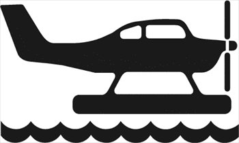 Seaplane Clipart.