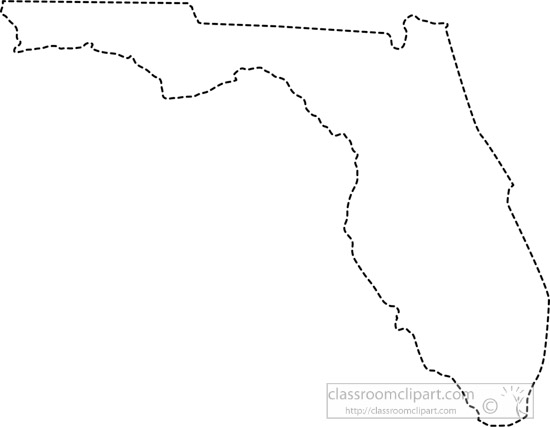 US State Black White Maps Clipart Photo Image.