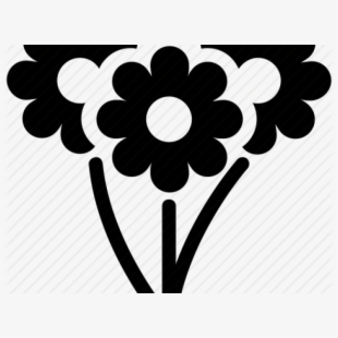 Bouquet Clipart Flower Icon.