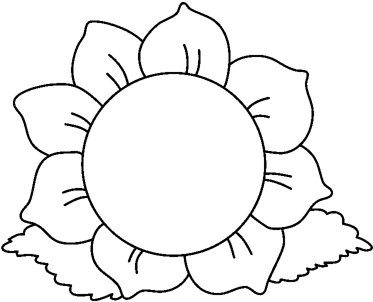 Black And White Flower Clipart & Black And White Flower Clip Art.