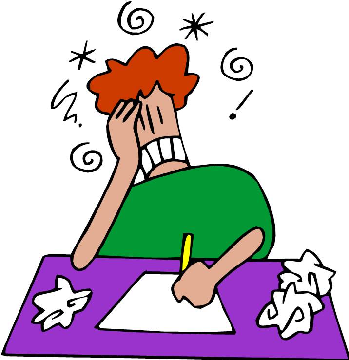 Frustration Clipart.