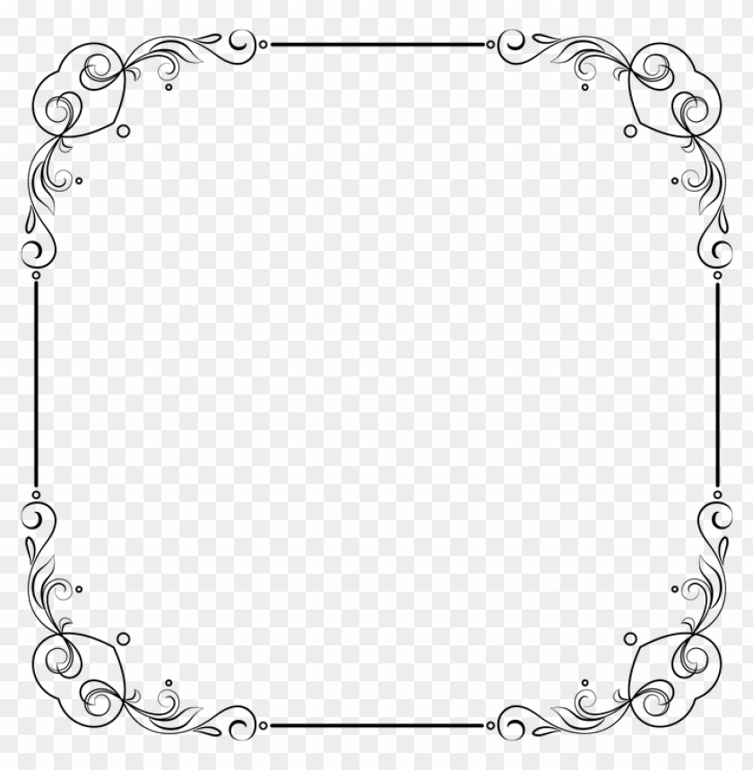 white border frame png.