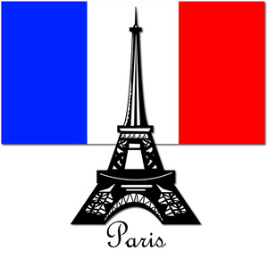 Paris France Clipart.