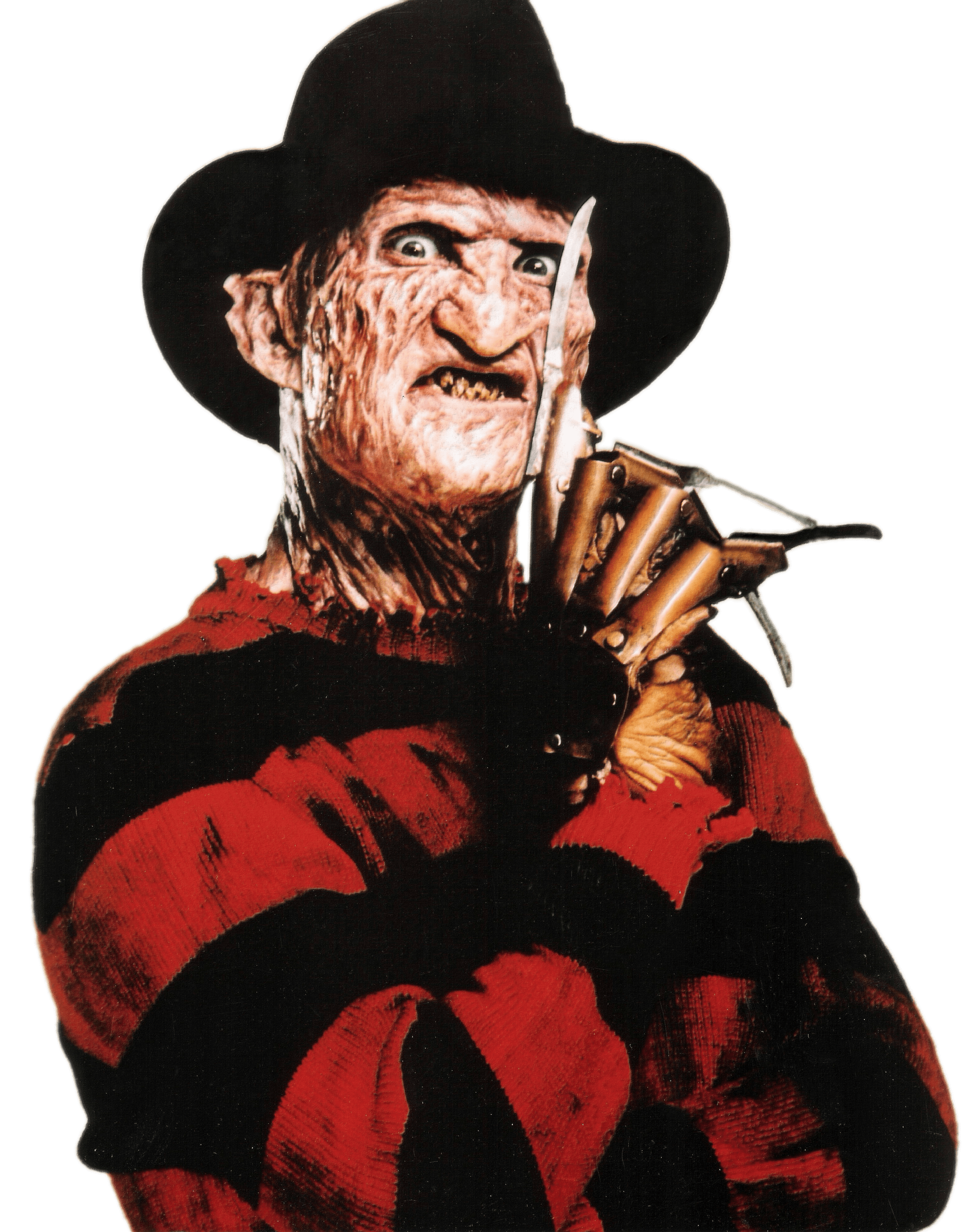 Freddy Krueger Portrait transparent PNG.