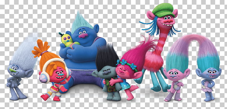 Trolls Group, Trolls characters PNG clipart.