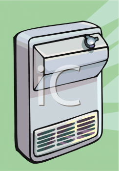 Air Conditioner Royalty Free Clip Art Image.