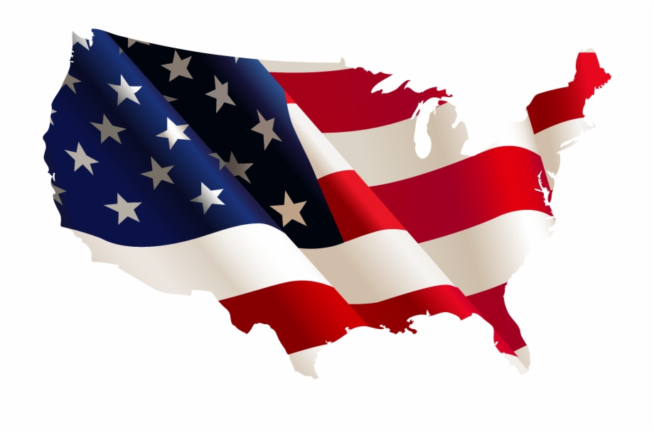 Png Free Download America Transparent Flag Usa.