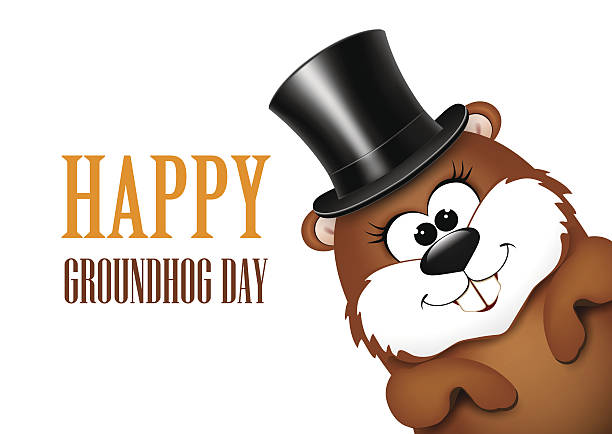 Best Groundhog Day Illustrations, Royalty.