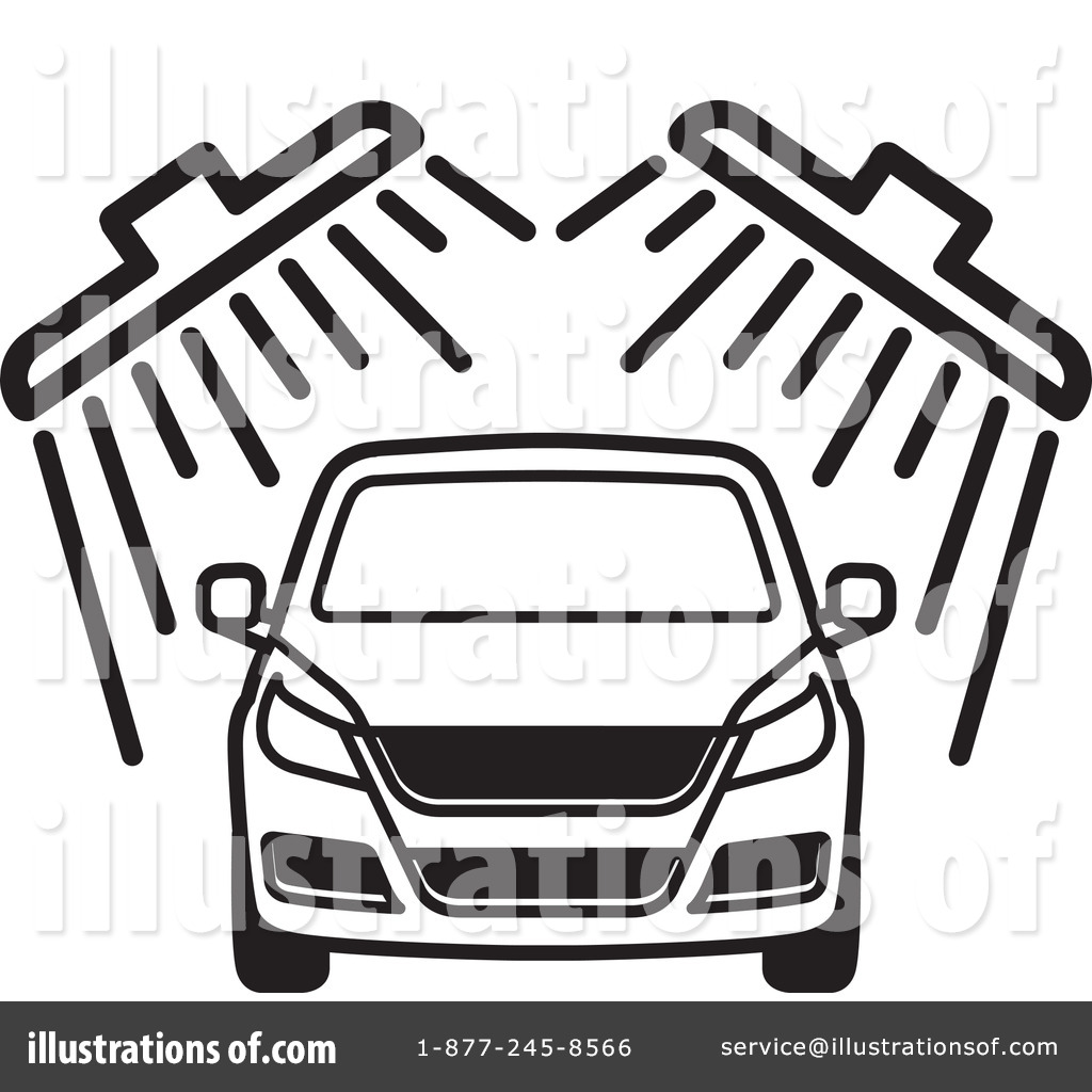 Car Wash Clipart Black And White.