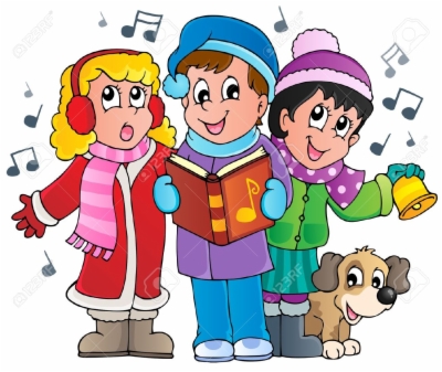 christmas carolers , Free clipart download.