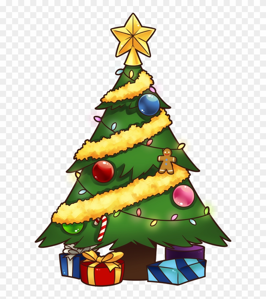 Christmas Tree Free To Use Clip Art.