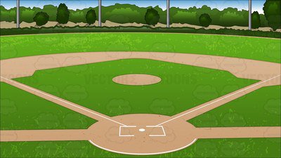 Baseball Diamond Clipart & Free Clip Art Images #11542.