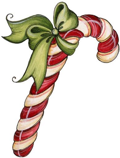 Christmas candy canes coloring page pictures and clip art images.