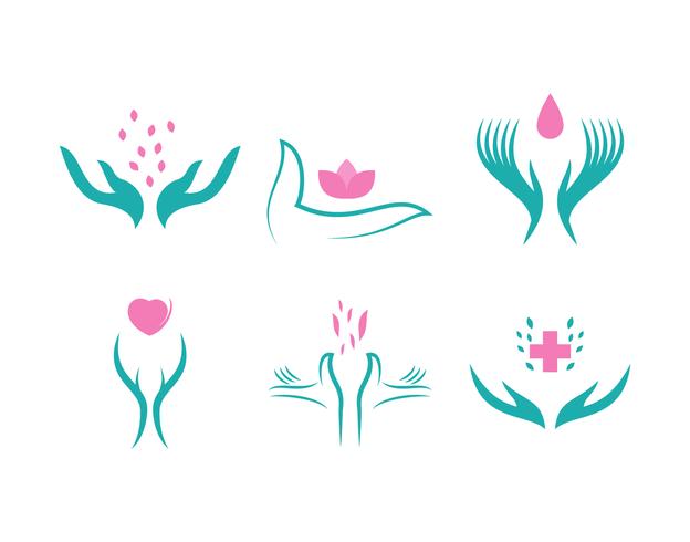 Free Outstanding Healing Hands Vectors.