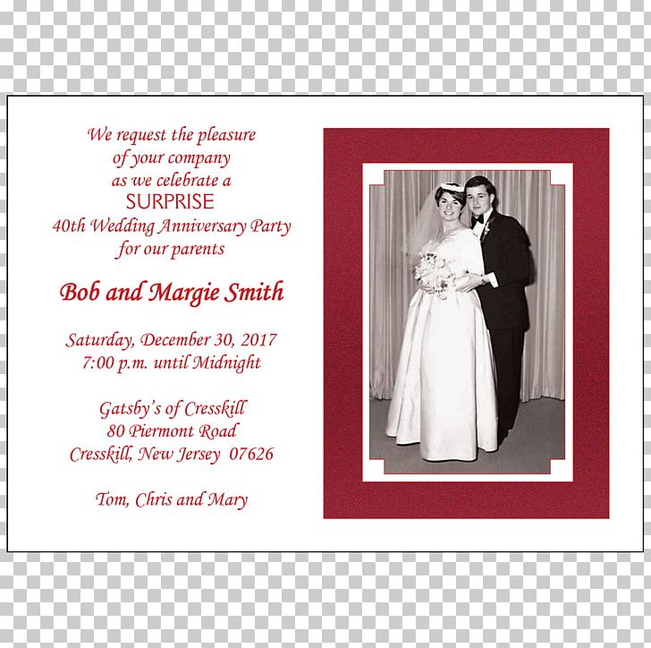 Wedding Invitation Wedding Anniversary Party PNG, Clipart, Free PNG.