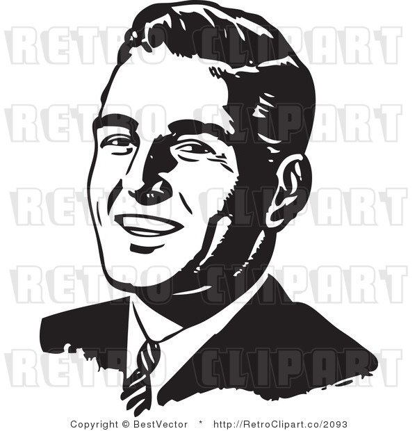 Men Clipart Black And White.