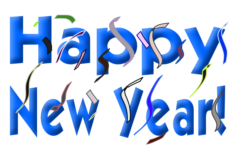 Free Clipart: Happy New Year!.