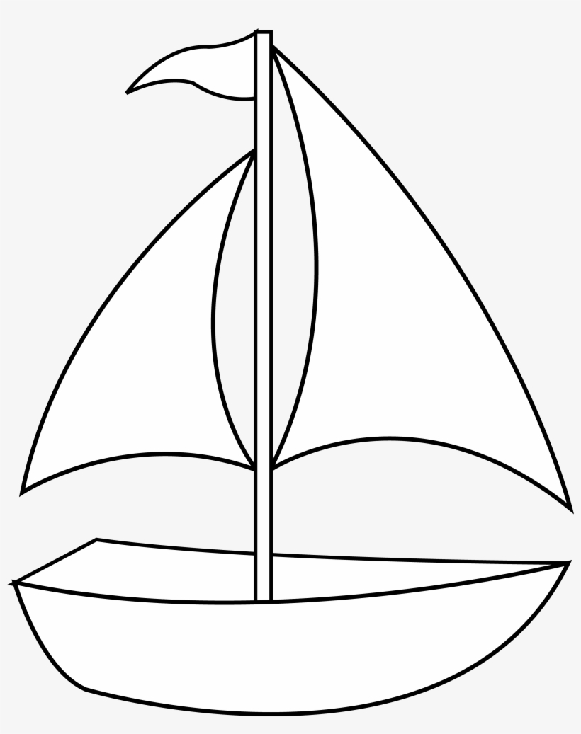 Clip Free Clipart Sailboat.