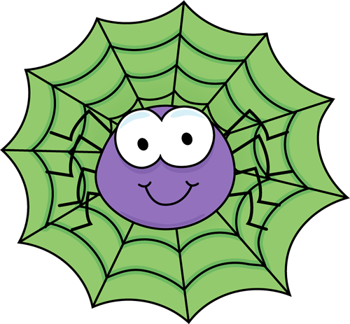 1454 Spider Web free clipart.