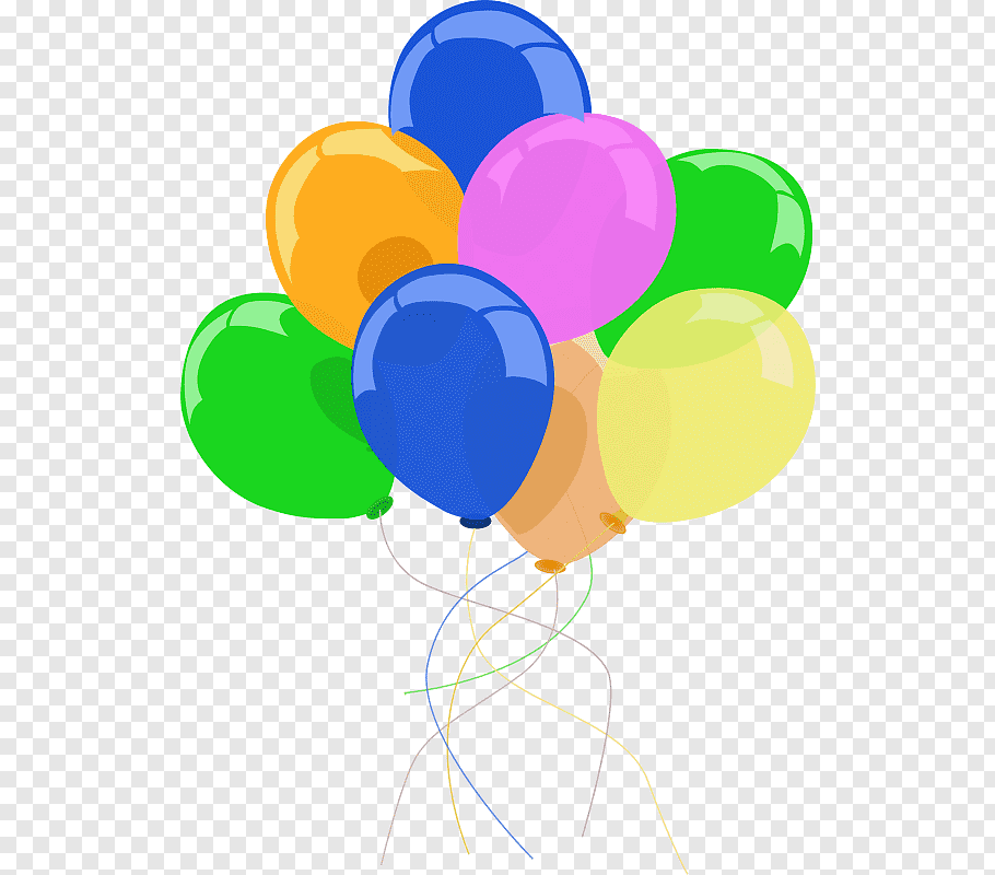 Balloon Party Birthday, Party Decor s free png.