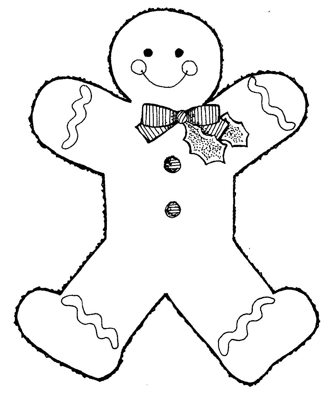 Free Gingerbread Man Clipart Pictures.