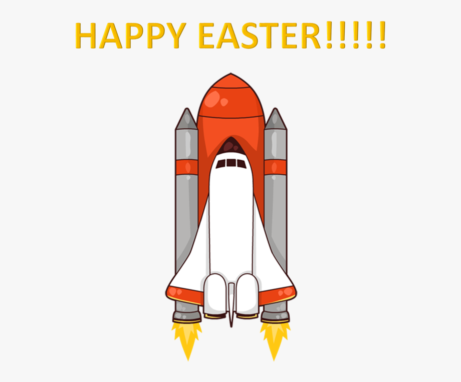 Cute Space Shuttle Clipart , Transparent Cartoon, Free.