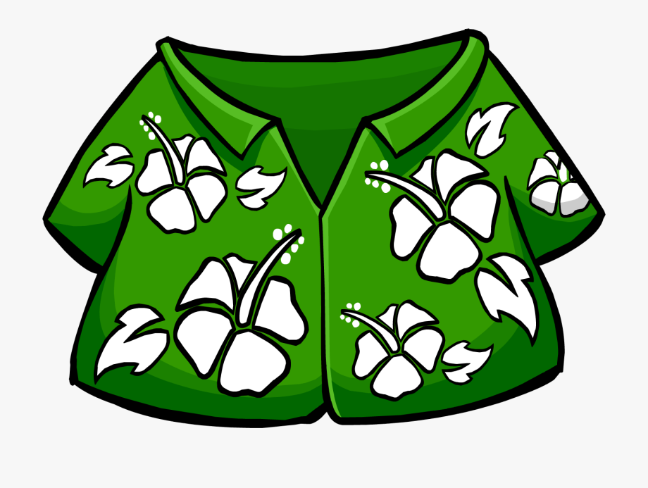 Hawaiian Shirt Clip Art.