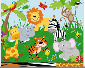 Jungle Free Clipart.