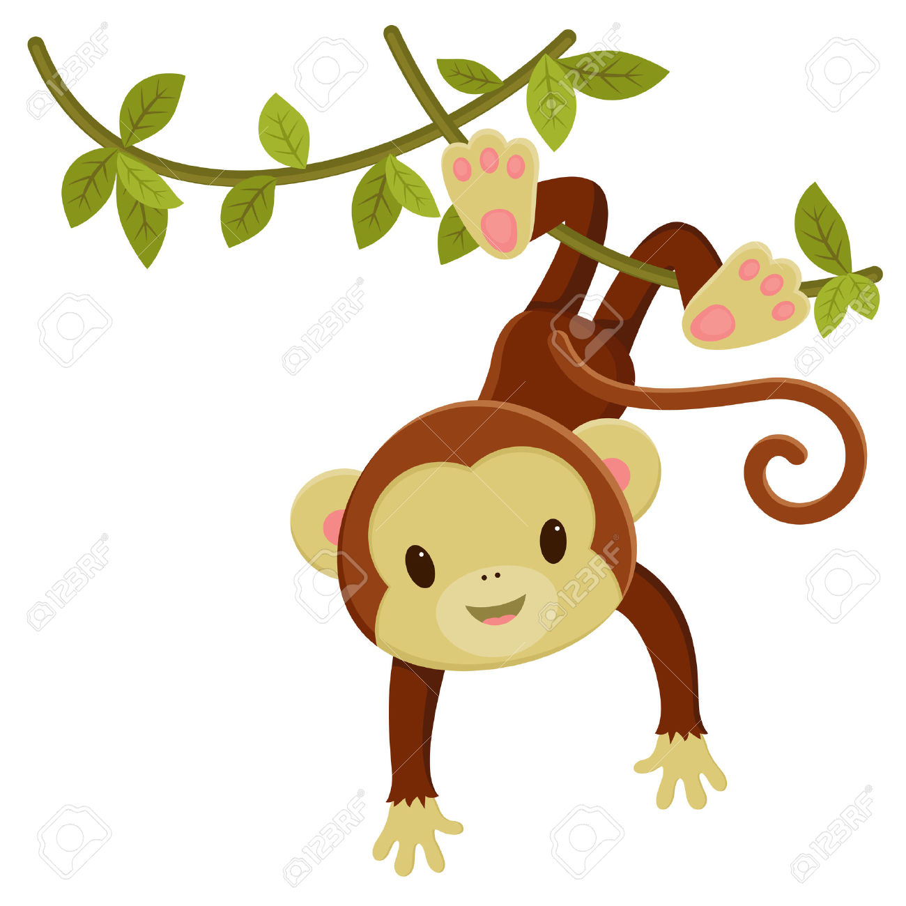 Monkey Clipart for printable to.