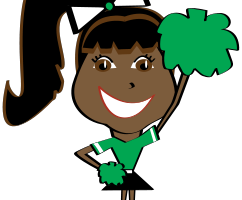 Free printable cheerleading clipart » Clipart Station.