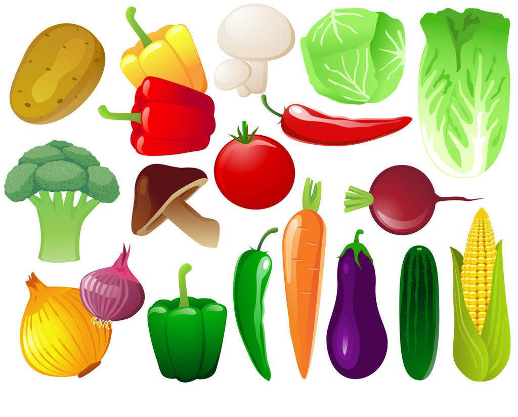 Food Items Clipart And Play Design.