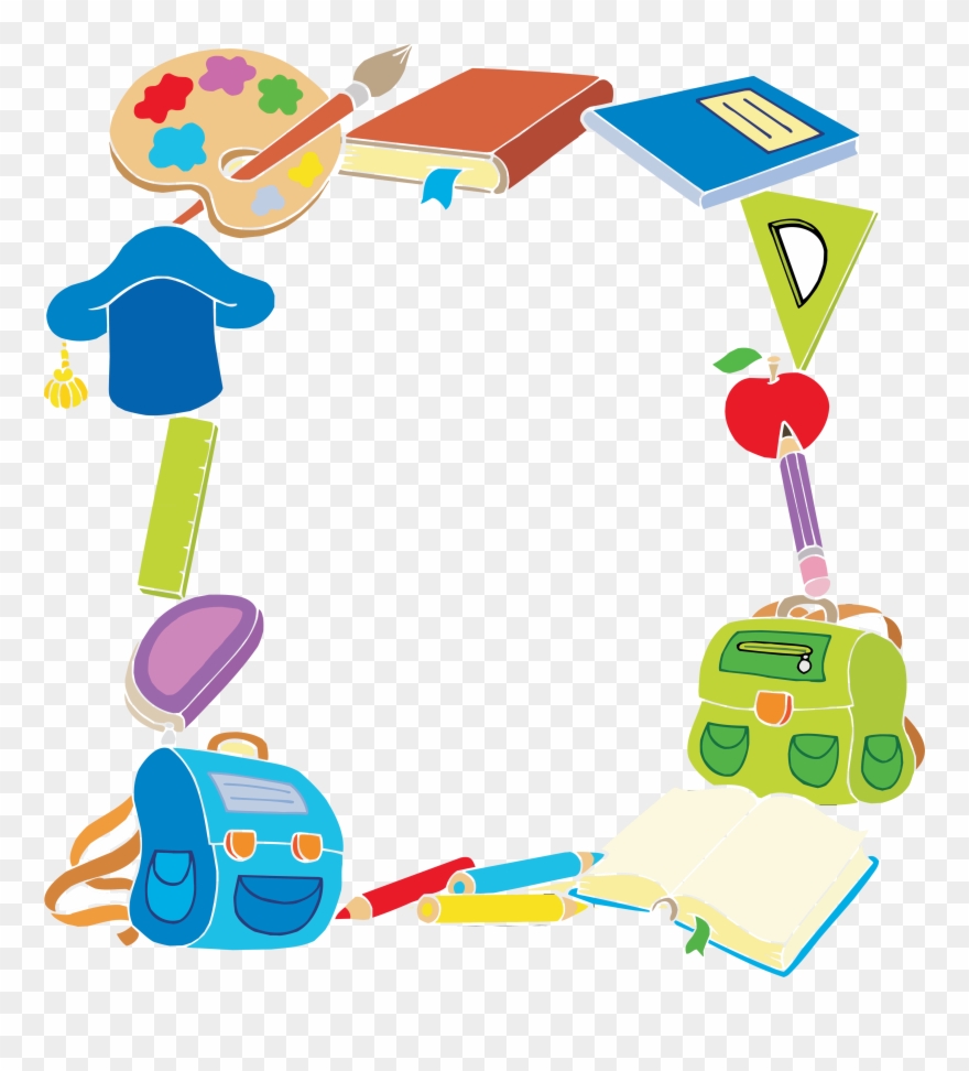 Background Stationery Free School Clip Art And Teacher.