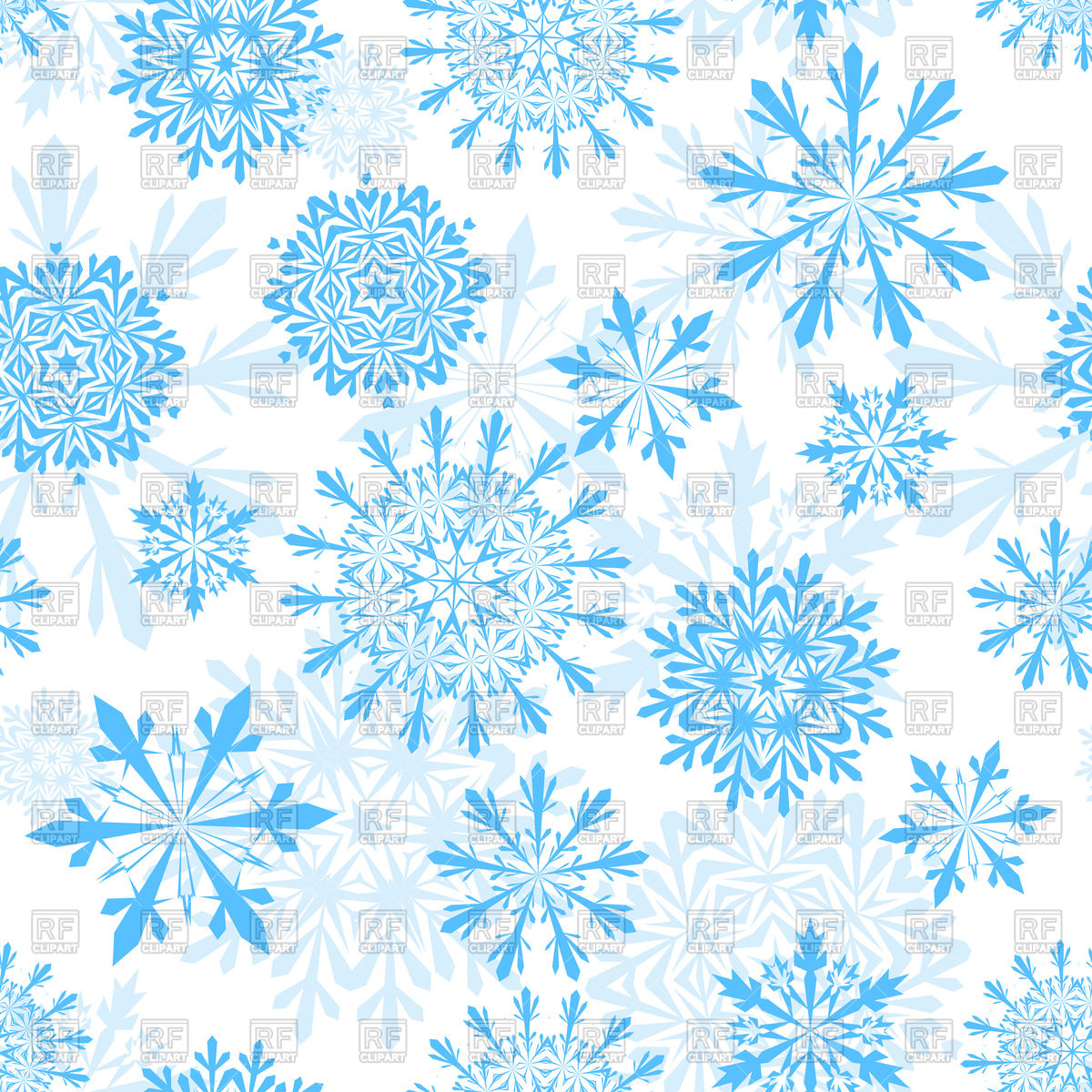 Free Clipart Snowflake Background.