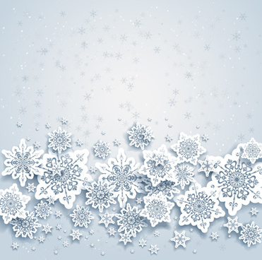 Snowflake clipart background free vector download (52,823.