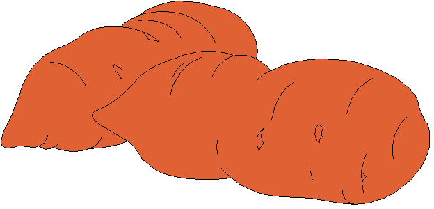 Free Sweet Potato Clipart.