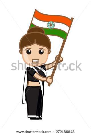 Freedom Clipart Indian Flag.