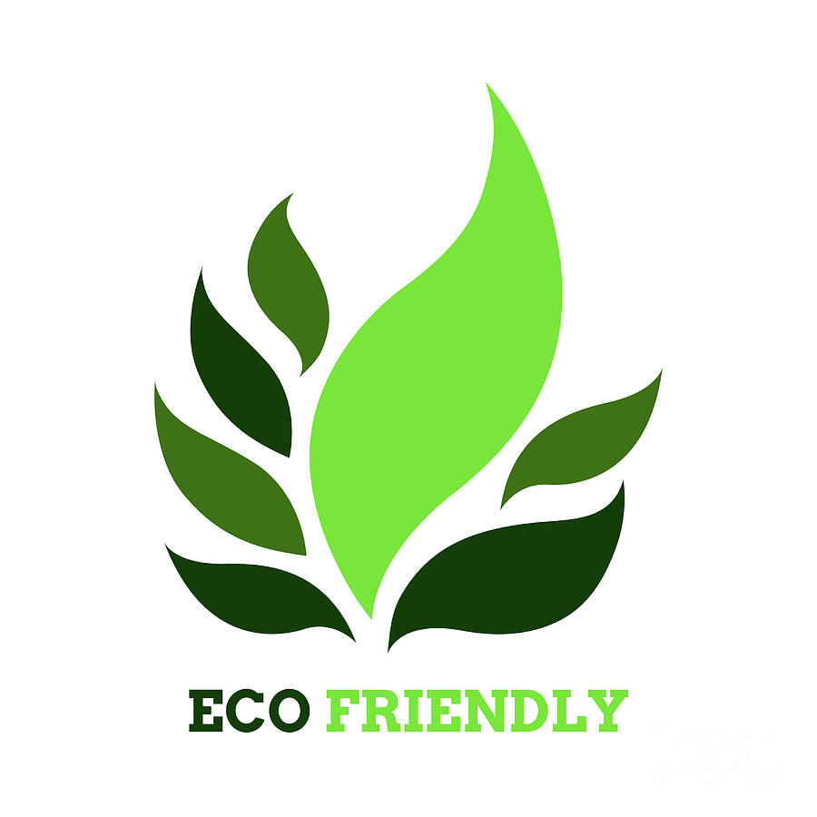 Leaf Tree Flower Eco Friendly Logo Icon Symbol Vector Design Ill.