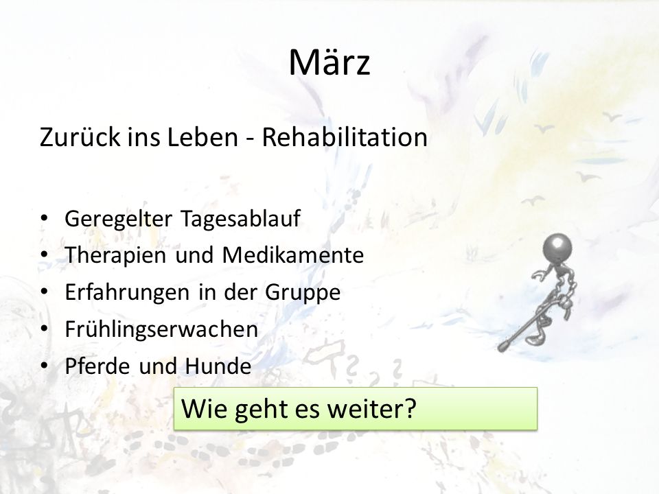 Einmal Burnout und retour. Zombie Erholung Rückkehr ins Leben.