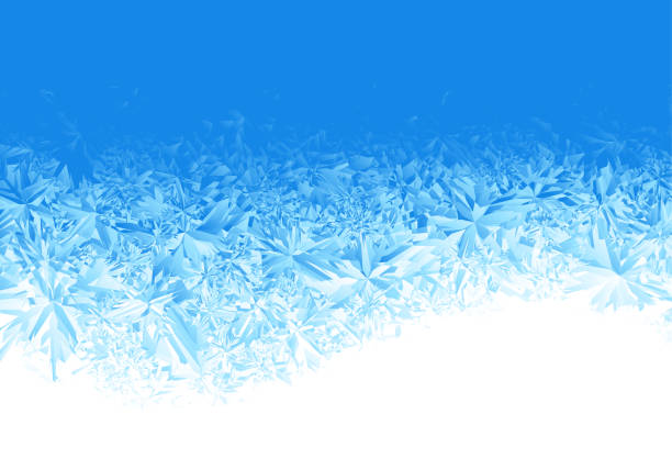 Best Frost Texture Illustrations, Royalty.