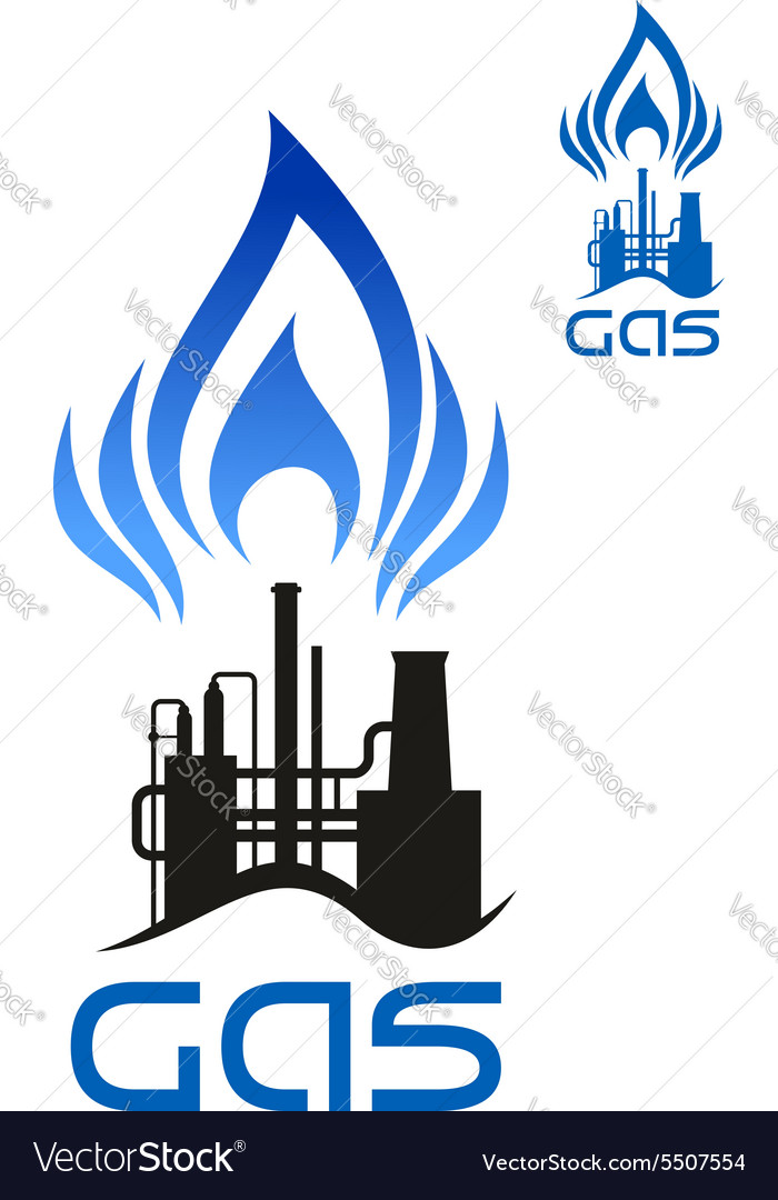 Oil and natural gas industrial factory.