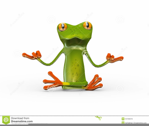 Funny Frog Clipart.