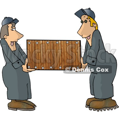 Moving Furniture Clipart.