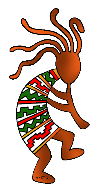 Kokopelli images clip art.