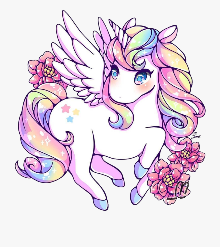 unicorn #rainbow #rainbowunicorn #kawaii #cute.