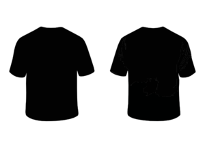 Kaos Polos PNG, Kaos Polos Hitam Transparent Images.