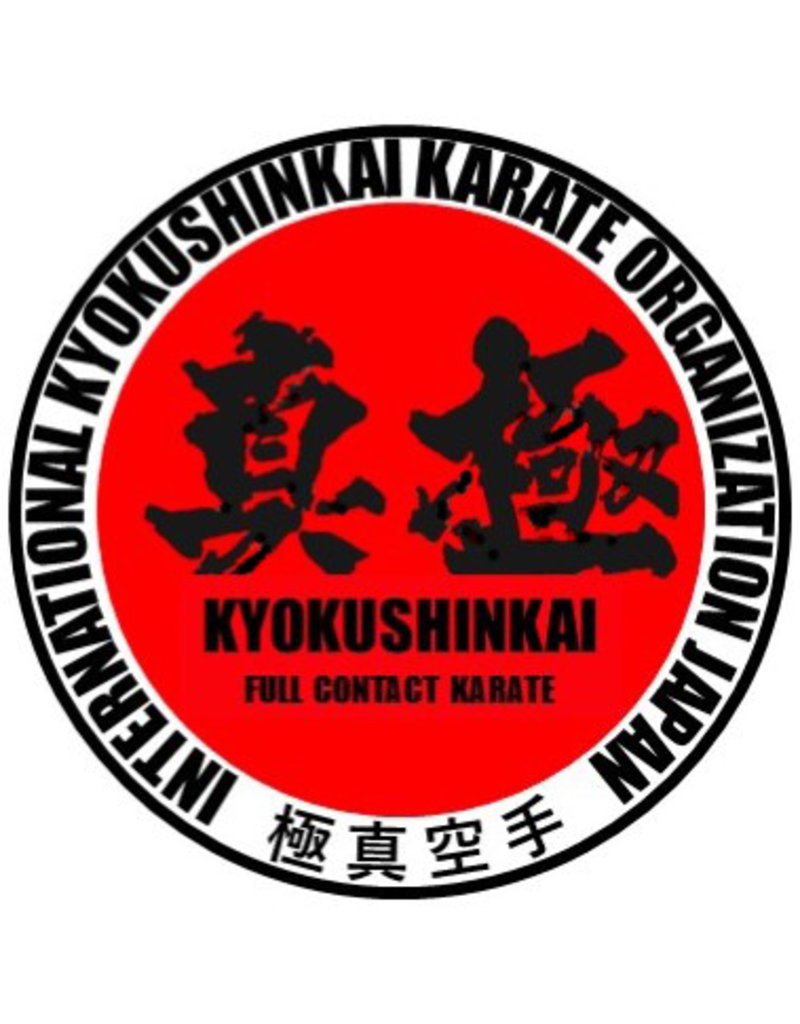 KYOKUSHINKAI FULL CONTACT KARATE LOGO.