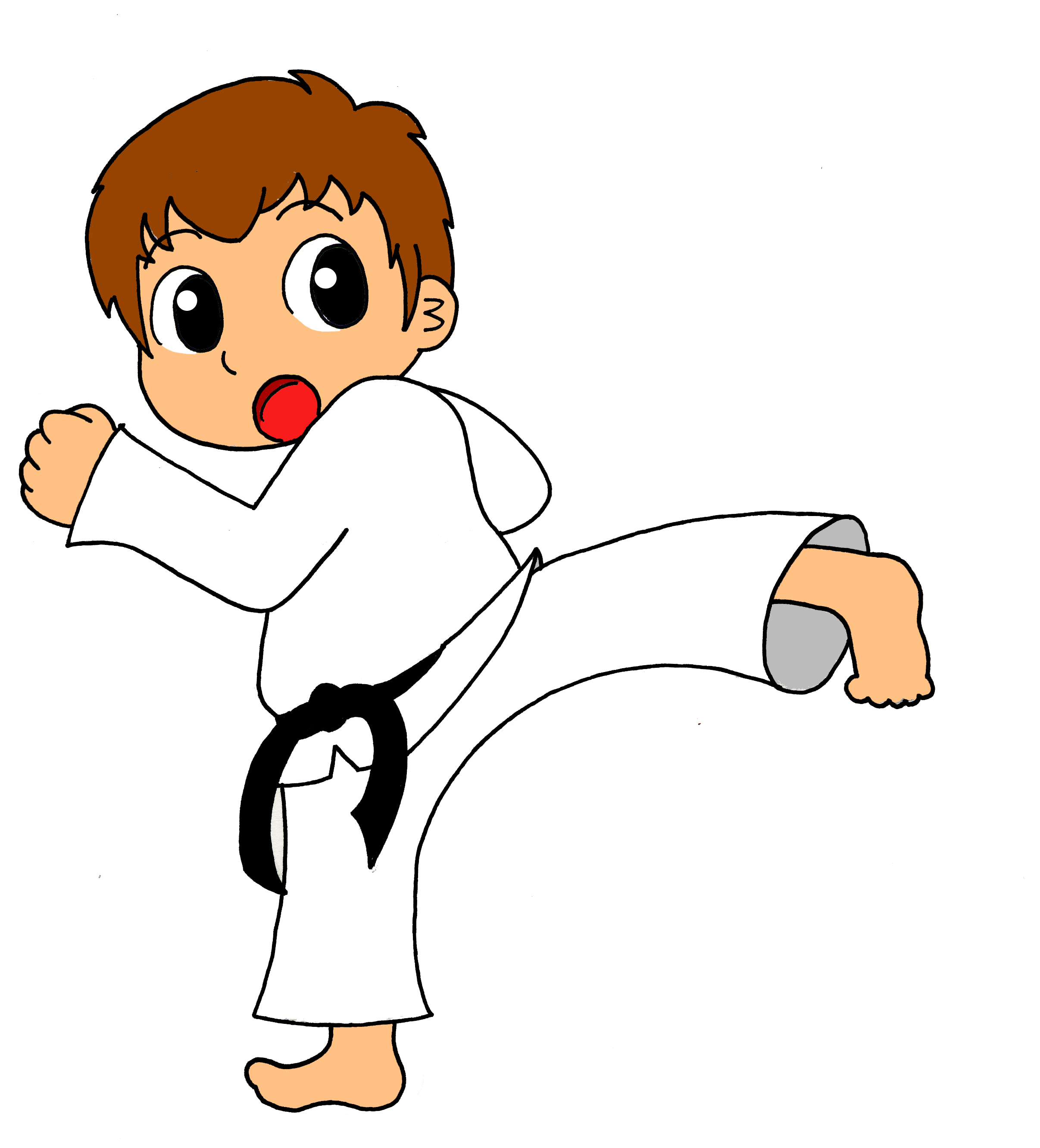 Showing post & media for Cartoon taekwondo clip art.