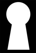 Keyhole Clip Art.