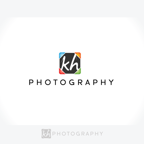 logo for KH Photography.